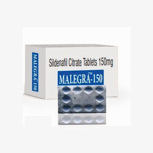 Malegra 150 mg (Sildenafil Citrate Tablets)