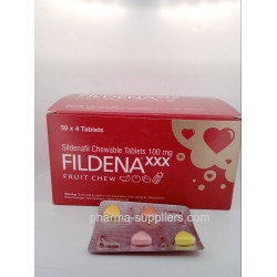 Fildena XXX 100 mg (Sildenafil Citrate) – Chewable