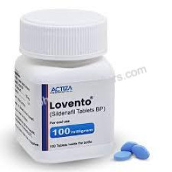 Lovento 100 mg (Sildenafil Citrate Tablets)