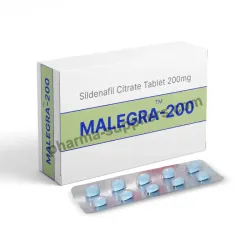 Malegra 200 mg (Sildenafil Citrate Tablets)