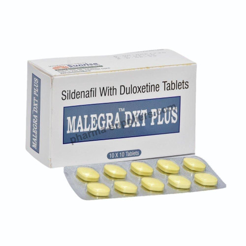 Malegra DXT plus 160 mg (Sildenafil Citrate + Duloxetine Tablets)