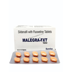 Malegra FXT (Sildenafil Citrate + Fluoxetine Tablets)