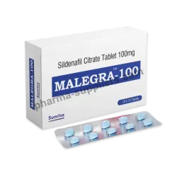 Malegra 100 mg (Sildenafil Citrate Tablets)