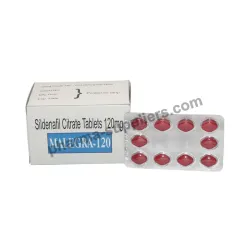 Malegra 120 mg (Sildenafil Citrate Tablets)