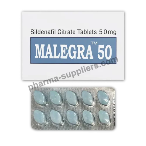 Malegra 50 mg (Sildenafil Citrate Tablets) Malegra 50 mg (Sildenafil Citrate Tablets)