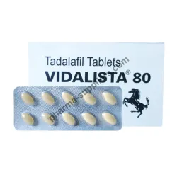 Vidalista Black 80 (Tadalafil 80 mg Tablets)