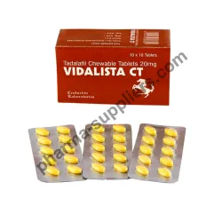 Vidalista CT 20 (Tadalafil chewable 20 mg Tablets)
