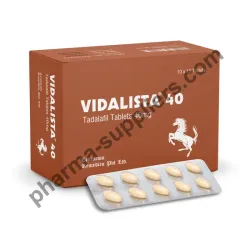 Vidalista 40 (Tadalafil 40 mg Tablets)