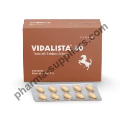 Vidalista 60 (Tadalafil 60 mg Tablets)