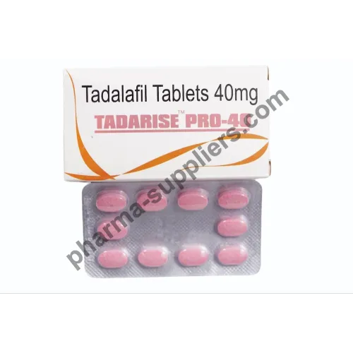 Tadarise pro 40 (Tadalafil 40 mg Tablets)