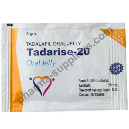 Tadarise Oral Jelly 20 (Tadalafil Oral Jelly 20 mg Tablets)