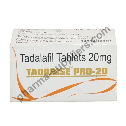 Tadarise pro 20 (Tadalafil 20 mg Tablets) Tadarise pro 20 (Tadalafil 20 mg Tablets)