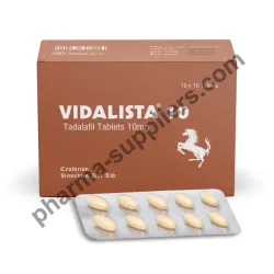 Vidalista 10 (Tadalafil 10 mg Tablets)