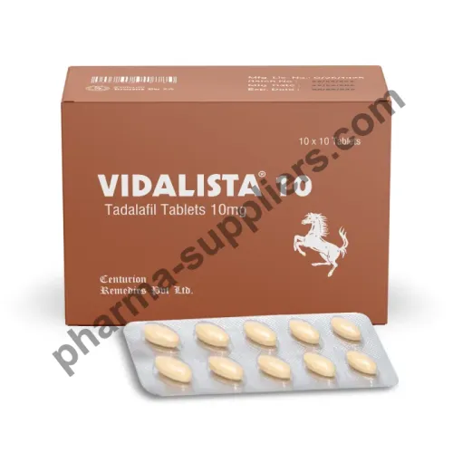 Vidalista 10 (Tadalafil 10 mg Tablets)