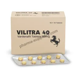 Vilitra 40 mg (Vardenafil Tablets)