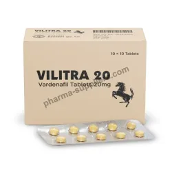 Vilitra 20 mg (Vardenafil Tablets)