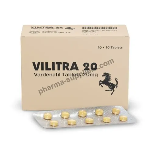 Vilitra 20 mg (Vardenafil Tablets)