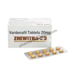 Zhewitra 20 mg (Vardenafil Tablets)