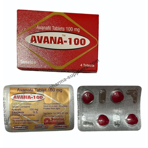 AVANA-100MG (Avanafil 100 mg Tablets)