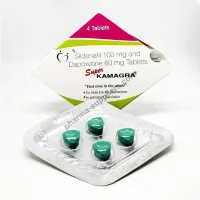 Super Kamagra (Sildenafil Citrate + Dapoxetine Tablets)