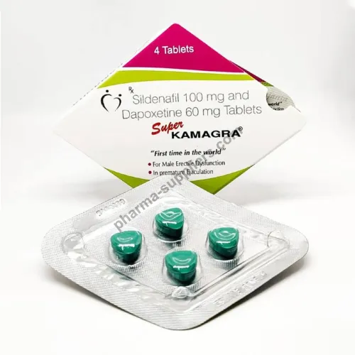 Super Kamagra (Sildenafil Citrate + Dapoxetine Tablets)
