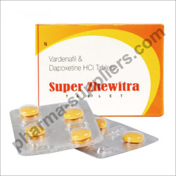 Super Zhewitra 20mg/60mg (Vardenafil/Dapoxetine)