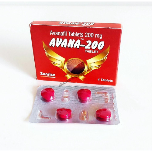 AVANA-200MG (Avanafil 200 mg Tablets)