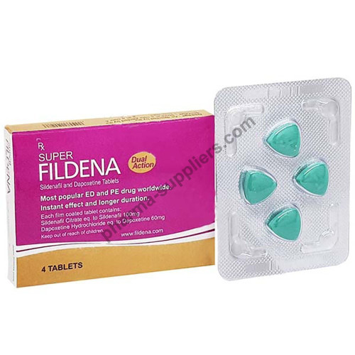 Super Fildena (Sildenafil Citrate + Dapoxetine Tablets)